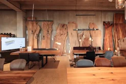 Tischplatte Eiche organisch 120 x80 cm