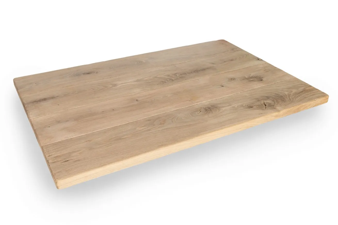 Tischplatte Eiche rechteckig 120x80 cm