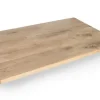 Tischplatte Eiche rechteckig 120x70 cm