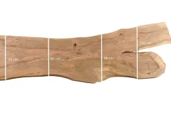 Tischplatte Mango Massivholz Monolith 346