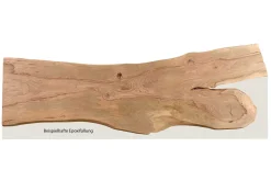 Tischplatte Mango Massivholz Monolith 346