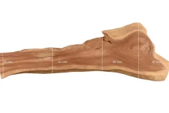 Tischplatte Mango Massivholz Monolith 258