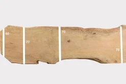 Tischplatte Mangoholz Monolith 270x75 cm