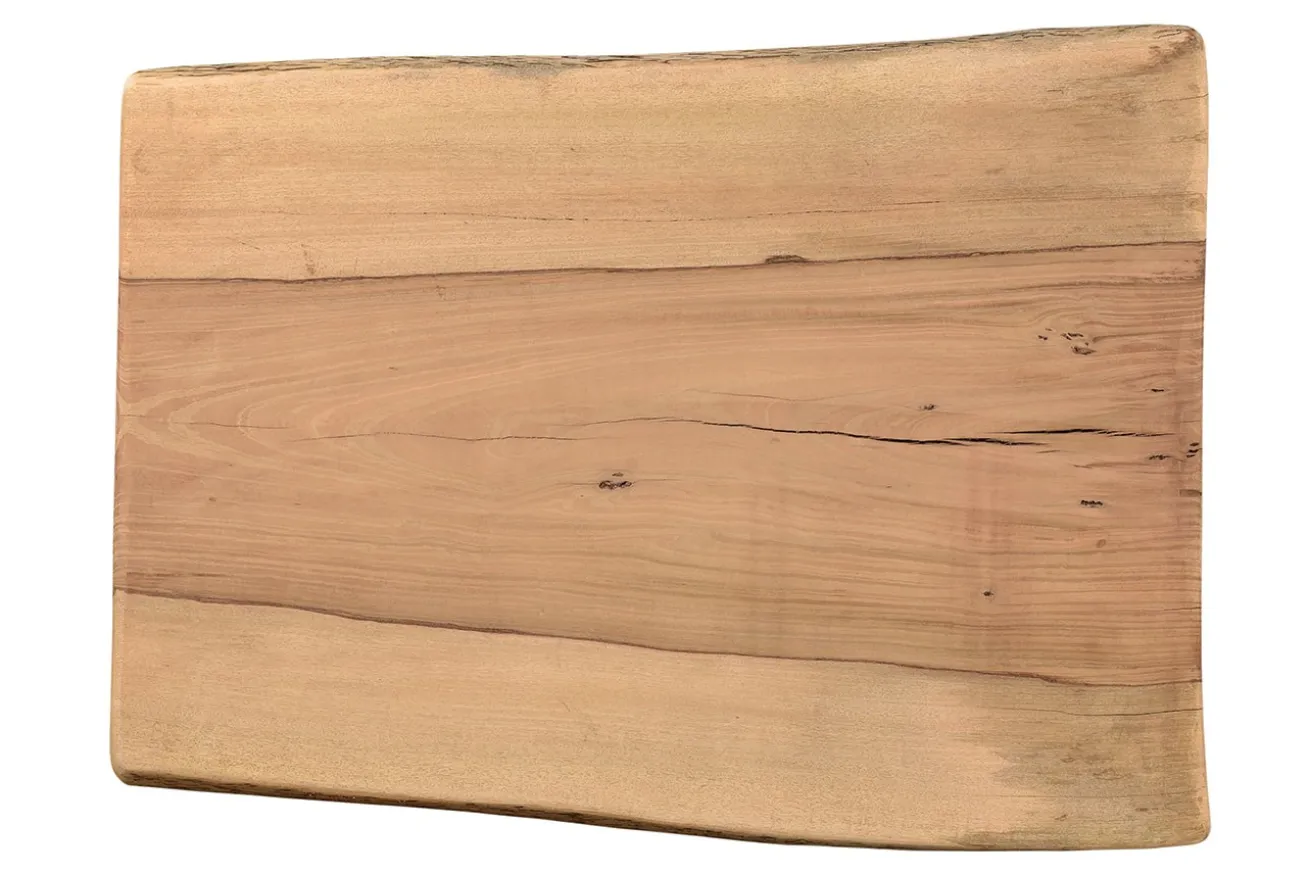 Tischplatte Mangoholz Monolith 130x130 cm