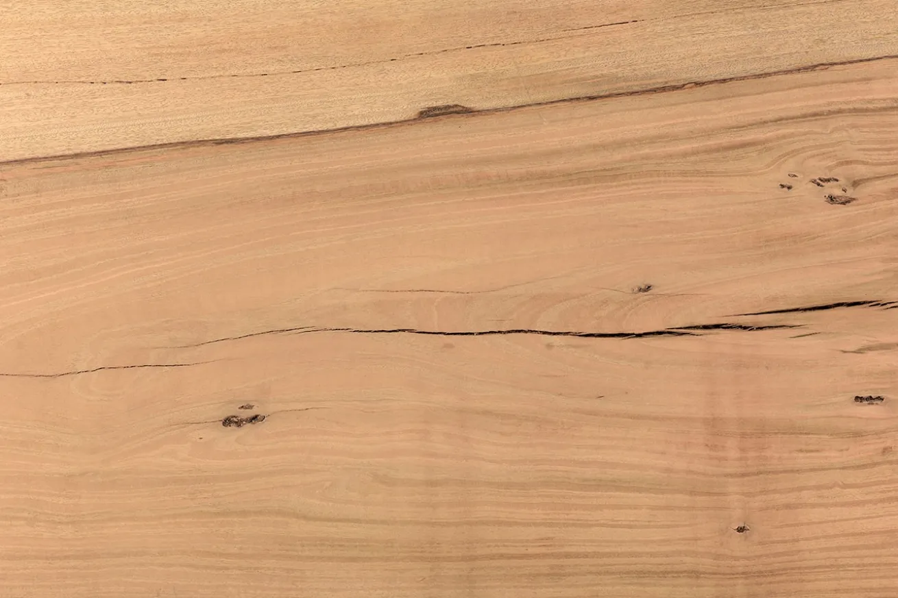 Tischplatte Mangoholz Monolith 130x130 cm