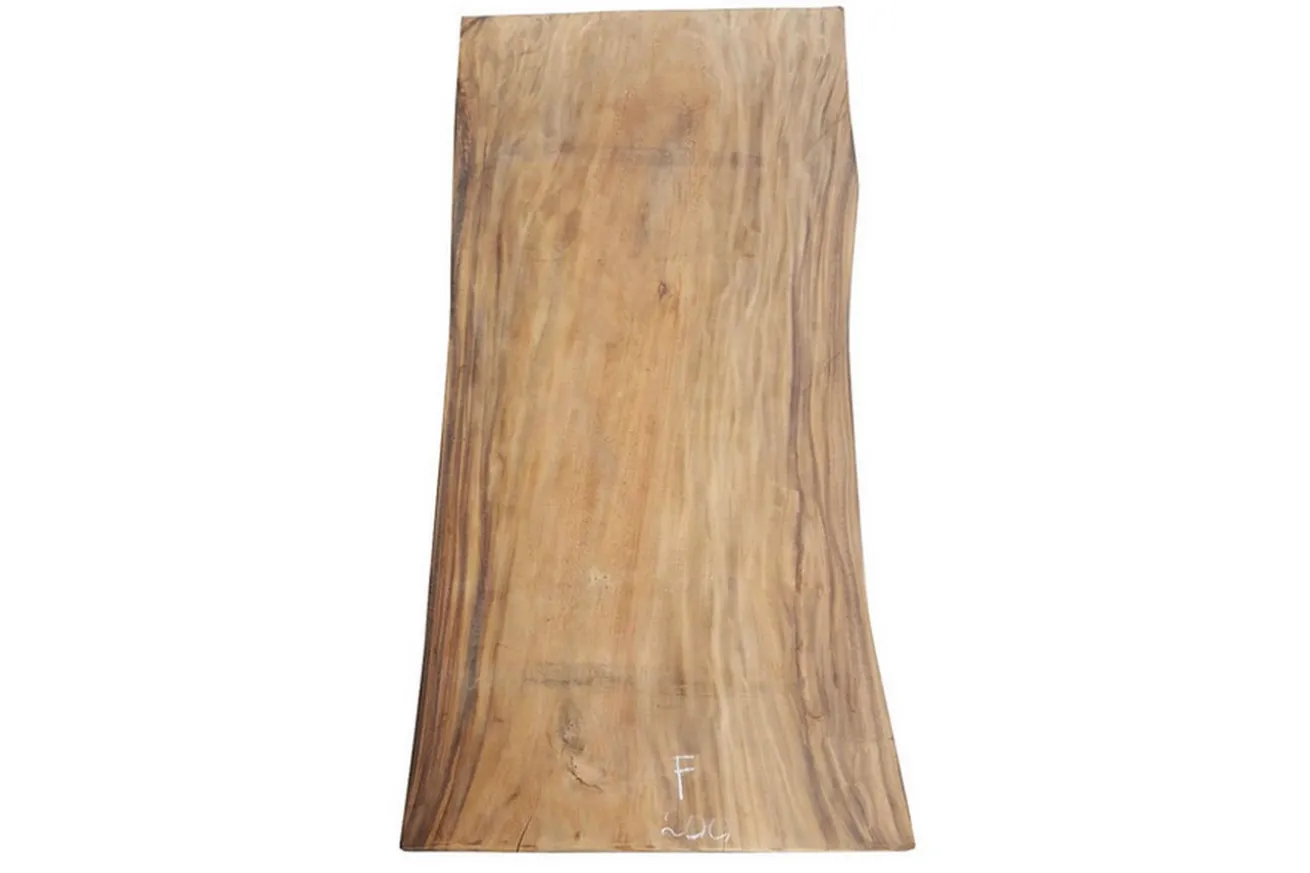 Tischplatte Natural Shape Suarholz Massiv 200*100*8 cm
