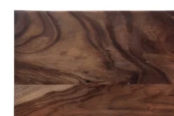 Tischplatte Palisanderholz antikbraun 120