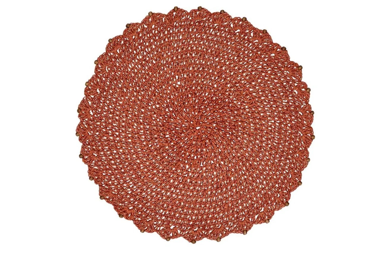 Tischset rund Rimini rot D 38cm