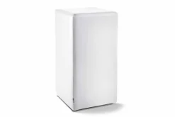 Tresenhocker Leder weiß