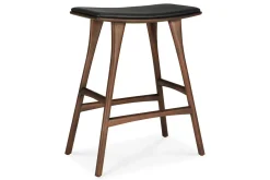 Tresenhocker Osso Teak gepolstert