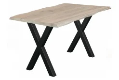 Tresentisch Leicester Eiche Naturkante