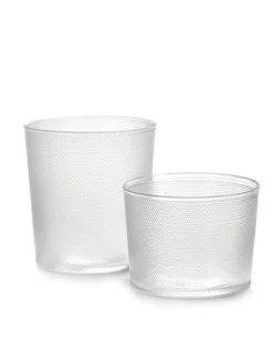 Trinkglas Merci halbtransparent Ø 8,2 cm