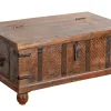 Truhe Vintage natur