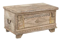 Truhe Vintage whitewashed