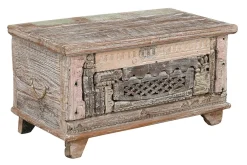 Truhe Vintage whitewashed