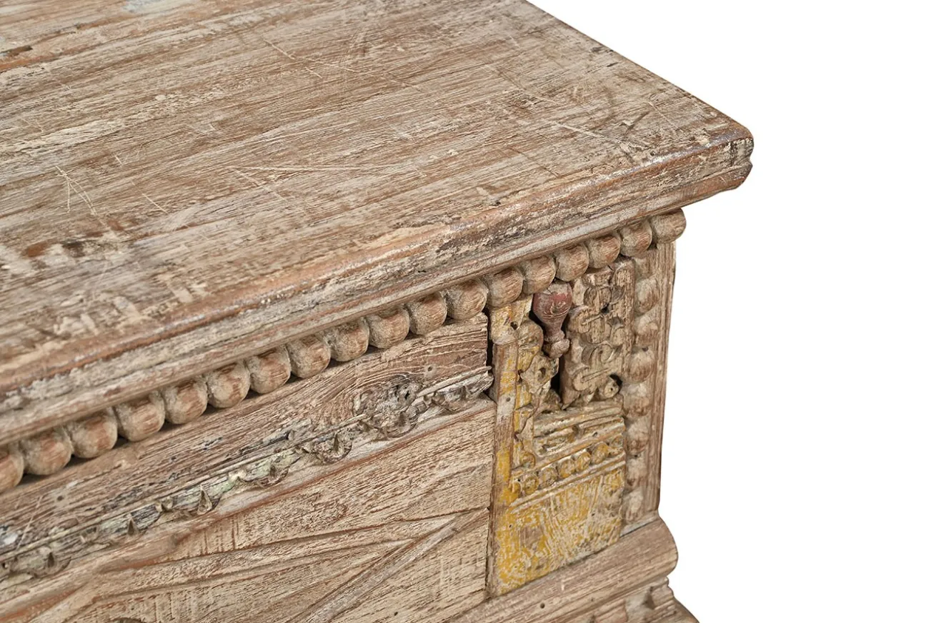 Truhe Vintage whitewashed