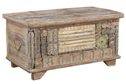 Truhe Vintage whitewashed