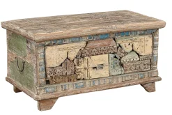 Truhe Vintage whitewashed