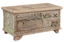 Truhe Vintage whitewashed