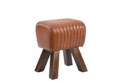 Turnhocker Vintage braun