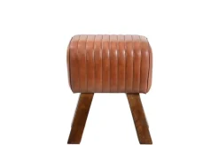 Turnhocker Vintage braun