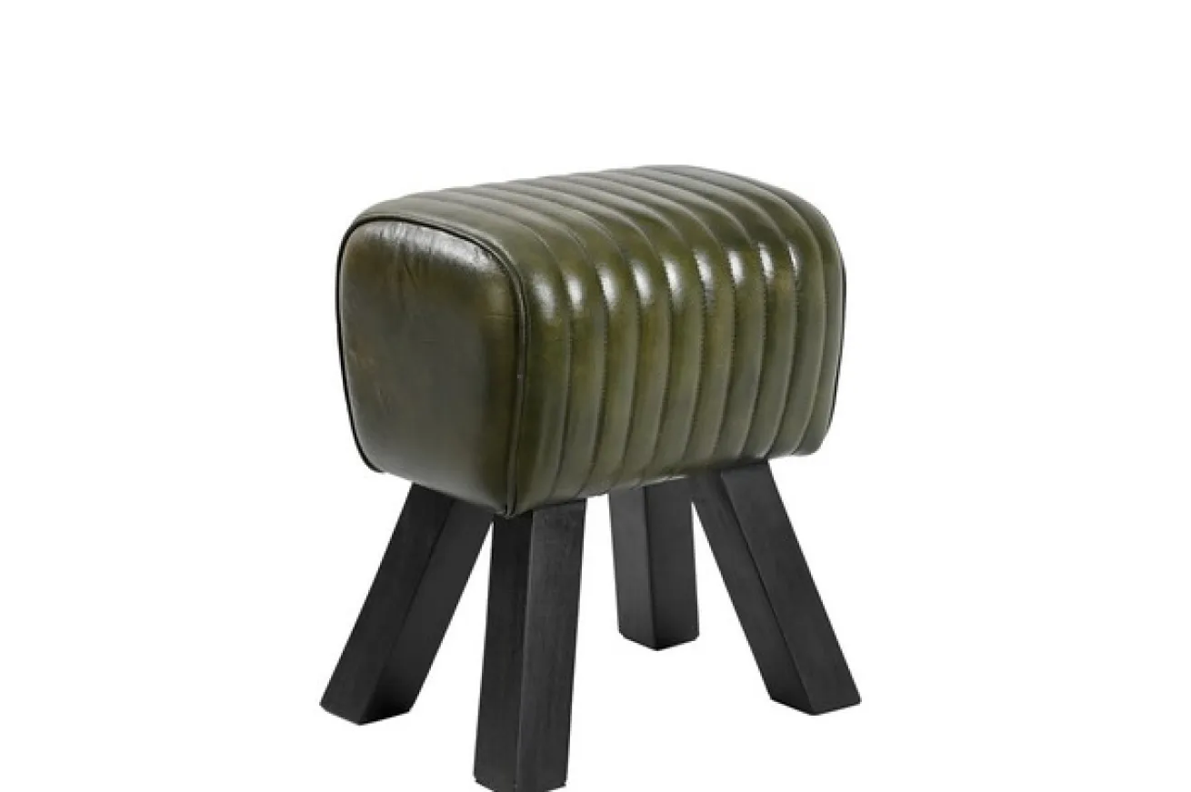 Turnhocker Vintage grün