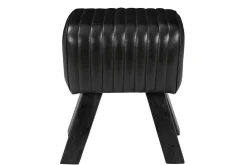 Turnhocker Vintage schwarz