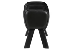 Turnhocker Vintage schwarz