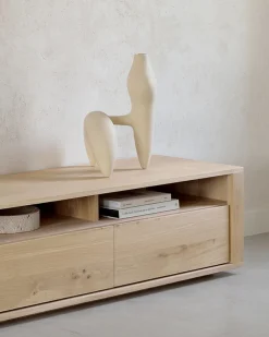 TV Anrichte Shadow Eiche massiv B 140 cm