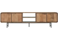 TV-Board auf Fuß Evo Teak B 225 cm