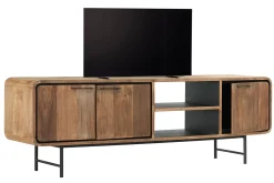 TV-Board auf Fuß Evo Teak B 185 cm