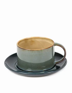 Unterteller Kaffeetasse Terres de Reves dunkelblau