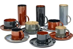 Unterteller Kaffeetasse Terres de Reves rot