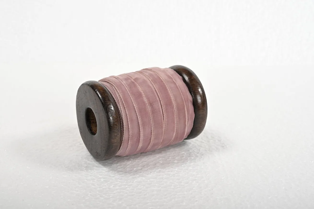 Velvet-Samt Band Ribbons 10m rosa