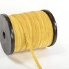 Velvet-Samt Band Ribbons 100m gelb
