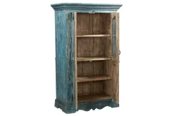 Vitrine Vintage blau