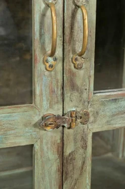 Vitrine Vintage türkis