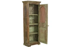 Vitrinen Schrank Vintage grün
