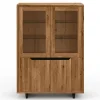 Vitrinenschrank EXTREME Eiche H 170 cm