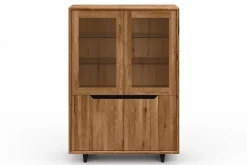 Vitrinenschrank EXTREME Eiche H 170 cm