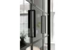 Vitrinenschrank Metropole Teak B 140 cm