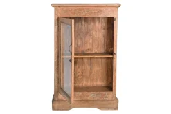 Vitrinenschrank Vintage braun