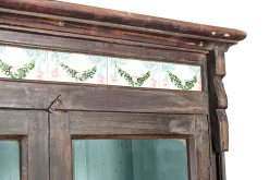 Vitrinenschrank Vintage braun