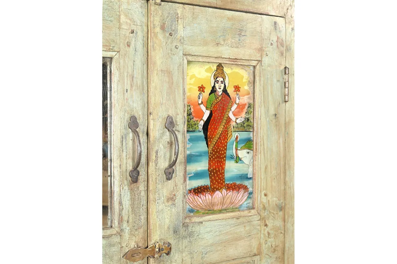 Vitrinenschrank Vintage mint