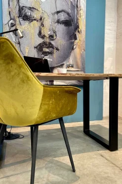 Wandbild abstrakte Frau H 170 cm