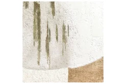 Wandbild Dolmen gold H 140 cm