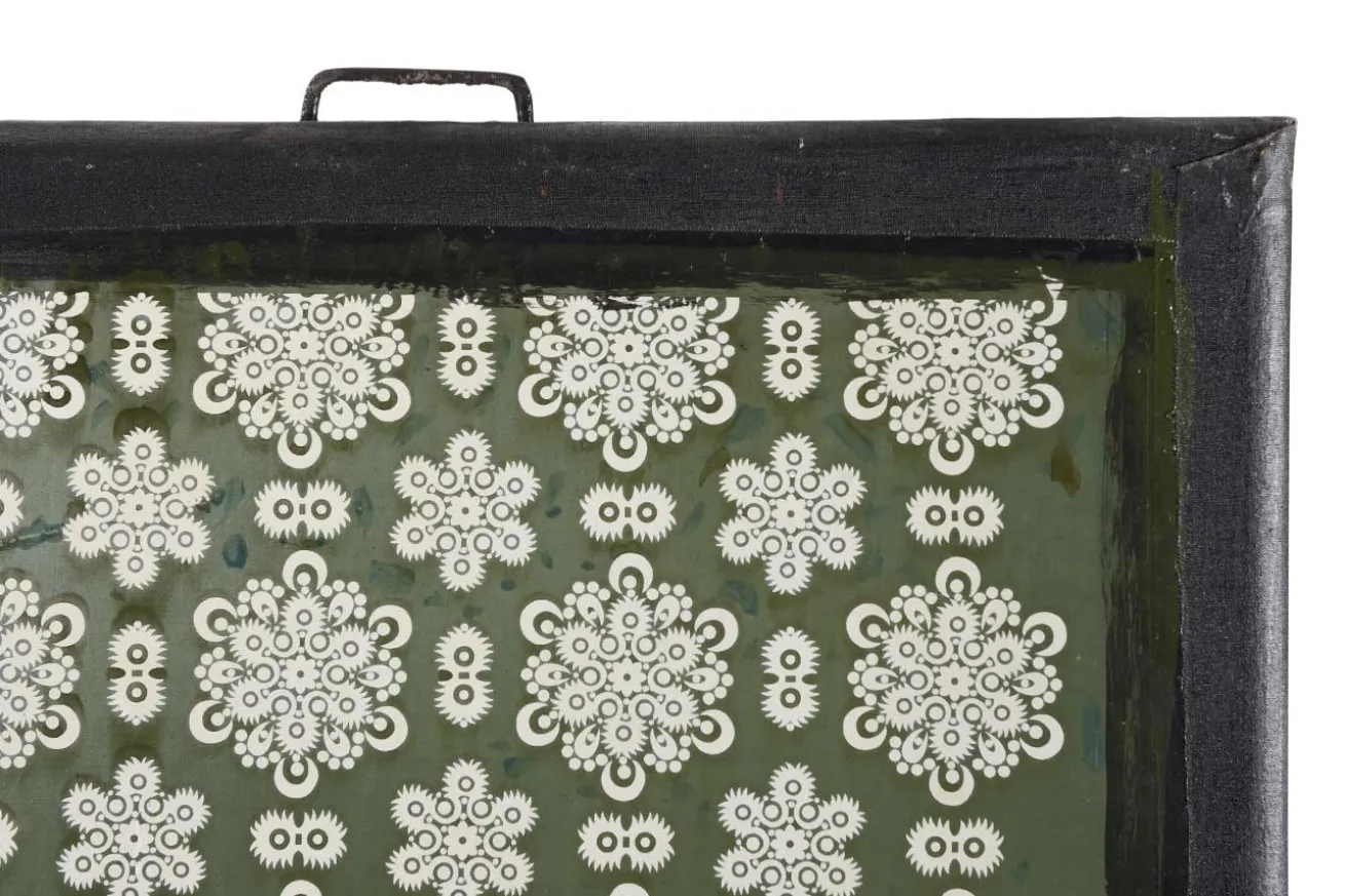 Wandbild Siebdruck Vintage