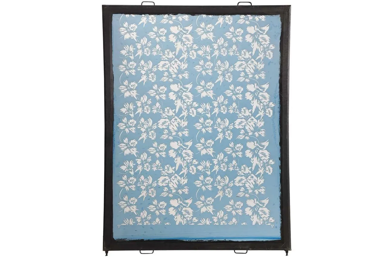 Wandbild Siebdruck Vintage