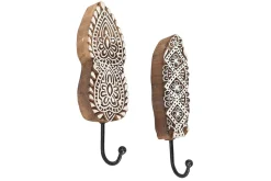 Wandhaken Vintage weiss