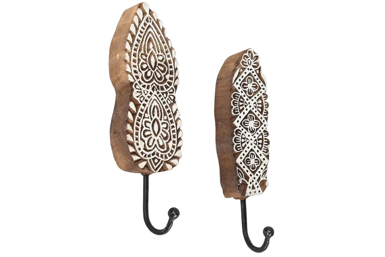 Wandhaken Vintage weiss